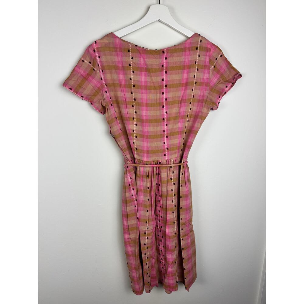 Vintage Pink "Paintset" Valentine's Day Dress S - Picture 2 of 7
